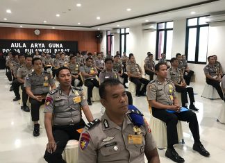 Angkatan 48 Polda Sulbar Ikuti Tes Akhir seleksi SIP