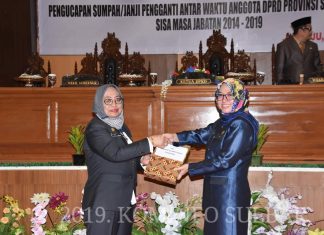 Rapat Paripurna DPRD SULBAR, Saoda Gantikan Tasdir Jalalu