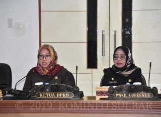 Wagub Hadiri Rapat Paripurna DPRD Sulbar