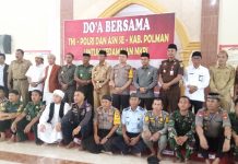 Ketua DPRD POLMAN, “Hadiri Do’a Bersama Untuk Kedamaian NKRI.