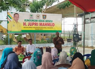 Ketua DPRD Polman,: Melakukan Reses Di Kecamatan Luyo