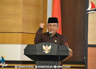 Pelantikan Pengurus Badan Pembudayaan Kejuangan 45 Sulawesi Barat