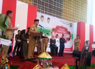 Polman” Peringatan Maulid Nabi Muhammad SAW”Berlangsung Meriah