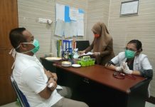 Antisipasi Penyebaran Virus Corona, “DPRD Polman : Tes Suhu Badan Dan Tensi