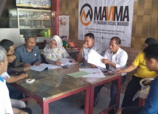 KPID Sulbar Lakukan Monitoring dan Evaluasi Uji Coba Siaran Di PT. Mavima Tinambung