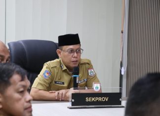 Sekprov Sulbar Tekankan Akurasi Data dalam Pelaporan Kinerja Kepala Daerah