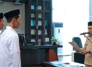 Pimpin Pelantikan BPD, Bupati Polman Tekankan Peran Pengawasan dan Penyaluran Aspirasi Warga