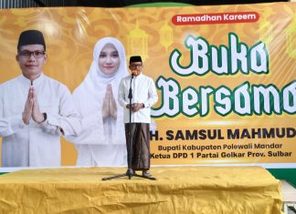 Buka Puasa Bersama, Bupati Samsul Mahmud Bahas Pemulihan Pascakebakaran Galung Tulu hingga Program Sekolah Rakyat