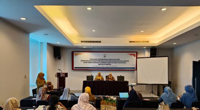 Tekan Angka Kematian Ibu dan Bayi, DKPPKB Sulbar Gelar Evaluasi AMPSR di Mamuju