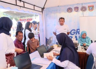 Imigrasi Polman Hadirkan Layanan Pasporia di Mandar Running Fest 2026